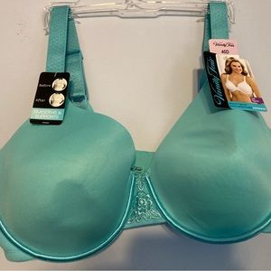 NEW with tags Vanity Fair Beautyback  Bra 76380 Aqua 40 D